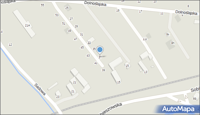 Jelenia Góra, Dolnośląska, 37, mapa Jelenia Góra