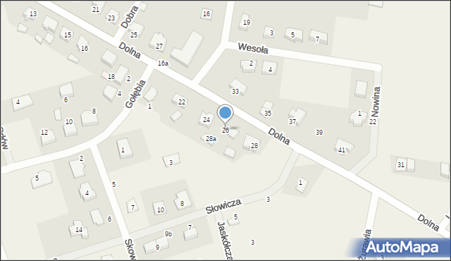 Kaźmierz, Dolna, 26, mapa Kaźmierz