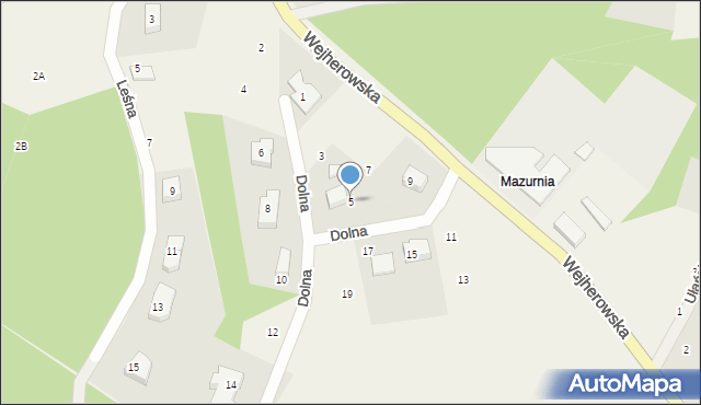 Koleczkowo, Dolna, 5, mapa Koleczkowo