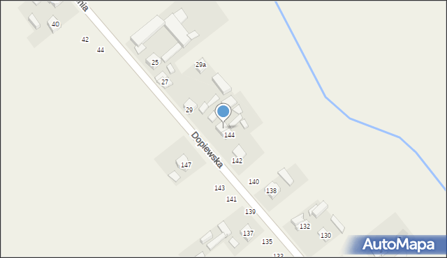Konarzewo, Dopiewska, 146, mapa Konarzewo
