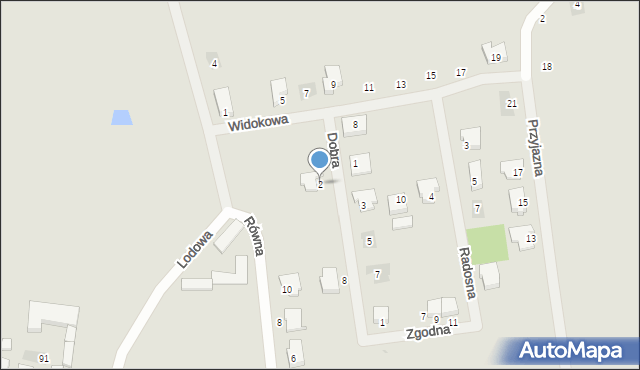 Krotoszyn, Dobra, 2, mapa Krotoszyna