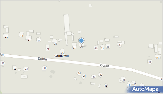 Kruszwica, Dobra, 13, mapa Kruszwica