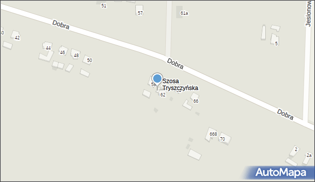 Kruszwica, Dobra, 54, mapa Kruszwica