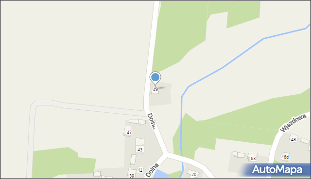 Lipno, Dolna, 49, mapa Lipno