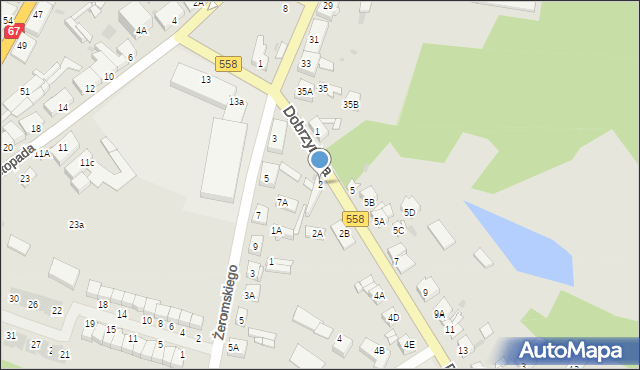 Lipno, Dobrzyńska, 2, mapa Lipno