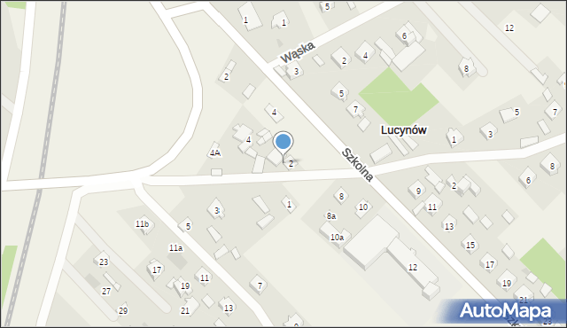 Lucynów, Dolna, 2A, mapa Lucynów