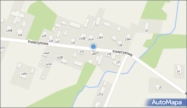 Masłów Drugi, Dolina Marczakowa, 140, mapa Masłów Drugi