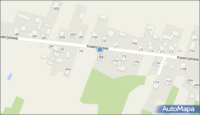 Masłów Drugi, Dolina Marczakowa, 178a, mapa Masłów Drugi