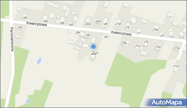 Masłów Drugi, Dolina Marczakowa, 180a, mapa Masłów Drugi