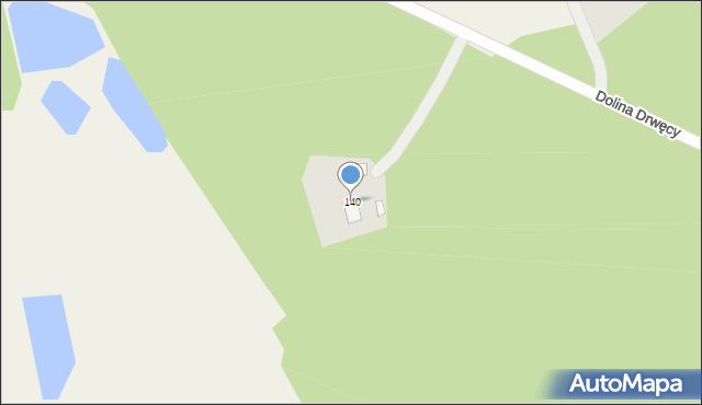 Młyniec Drugi, Dolina Drwęcy, 140, mapa Młyniec Drugi