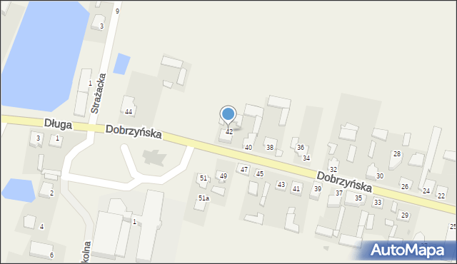 Mochowo, Dobrzyńska, 42, mapa Mochowo