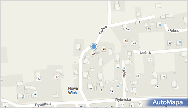 Nowa Wieś, Dobra, 4a, mapa Nowa Wieś