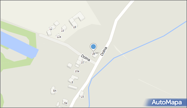 Pieszyce, Dolna, 16, mapa Pieszyce