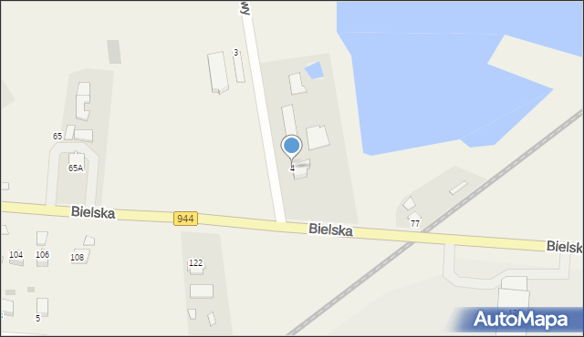 Pogórze, Dolne Stawy, 4, mapa Pogórze