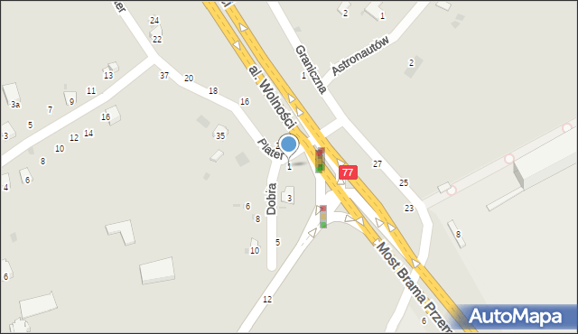 Przemyśl, Dobra, 1, mapa Przemyśla