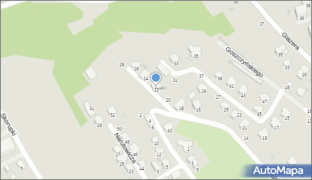 Przemyśl, Dolińskiego Franciszka, 22, mapa Przemyśla