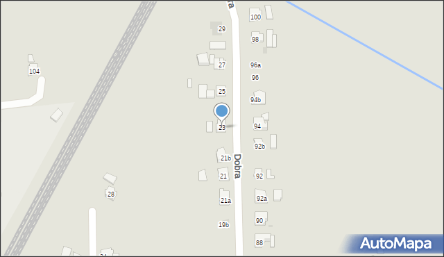 Przeworsk, Dobra, 23, mapa Przeworsk