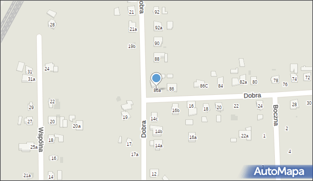 Przeworsk, Dobra, 86a, mapa Przeworsk