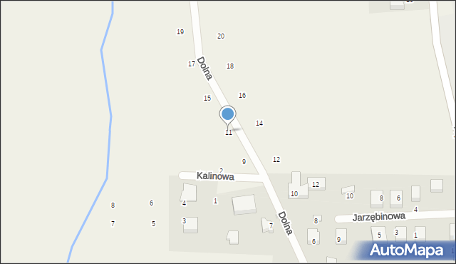 Przodkowo, Dolna, 11, mapa Przodkowo