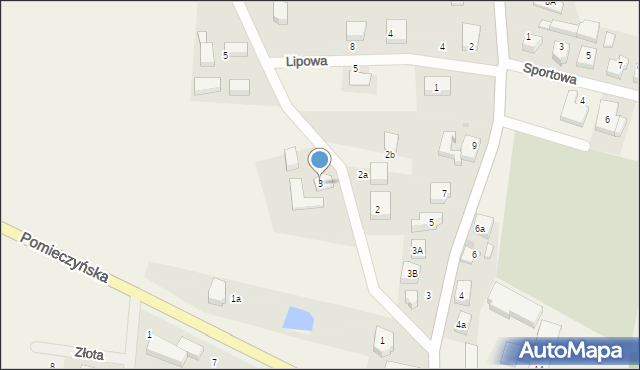 Przodkowo, Dolna, 3, mapa Przodkowo