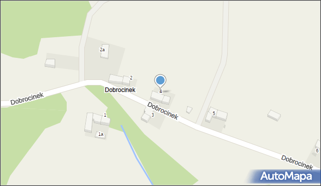 Roztocznik, Dobrocinek, 4, mapa Roztocznik