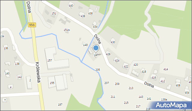 Rudnik, Dolna, 147, mapa Rudnik