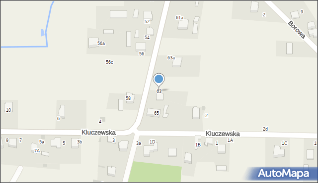 Ryczówek, Dolna, 63, mapa Ryczówek