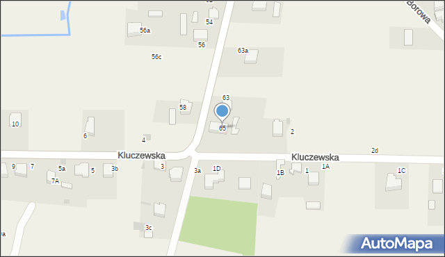 Ryczówek, Dolna, 65, mapa Ryczówek