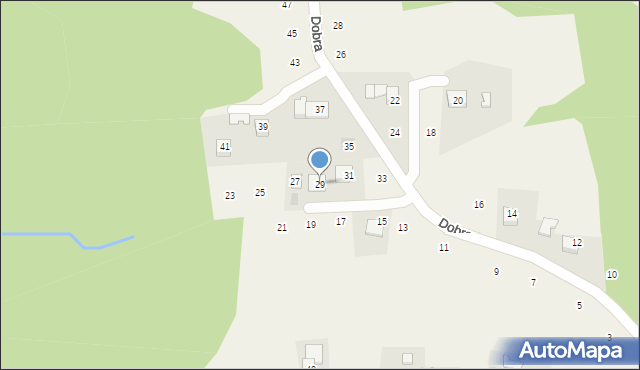 Siepraw, Dobra, 29, mapa Siepraw