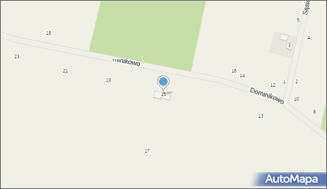 Stajenczynki, Dominikowo, 15, mapa Stajenczynki