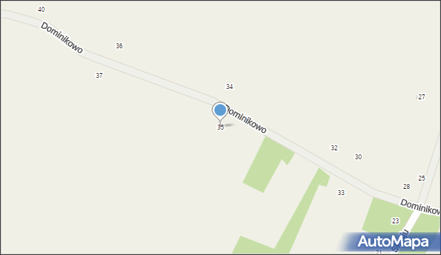 Stajenczynki, Dominikowo, 35, mapa Stajenczynki