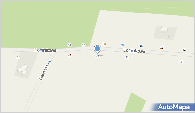 Stajenczynki, Dominikowo, 43, mapa Stajenczynki