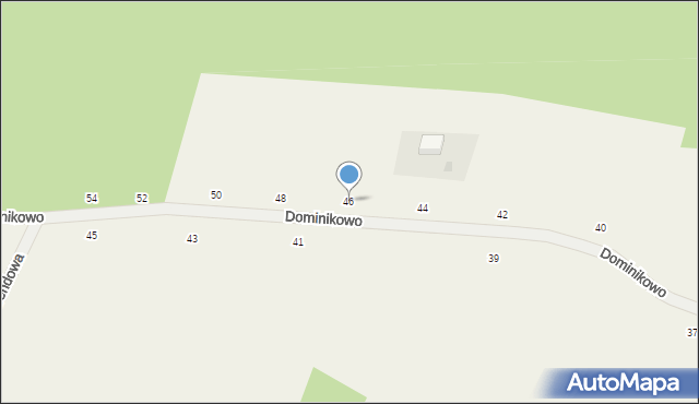 Stajenczynki, Dominikowo, 46, mapa Stajenczynki