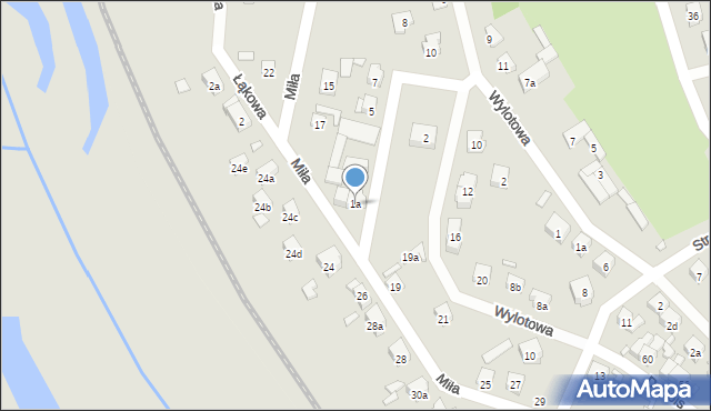 Starachowice, Doktorska, 1a, mapa Starachowic