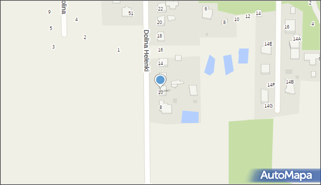 Stok Lacki-Folwark, Dolina Helenki, 10, mapa Stok Lacki-Folwark