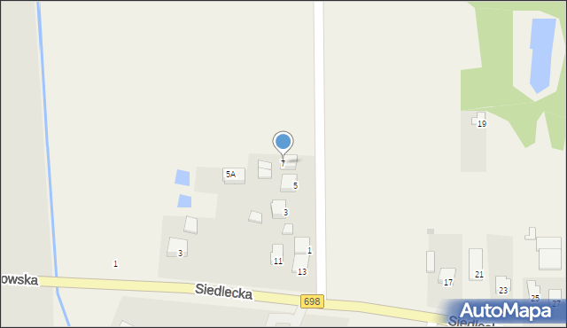 Stok Lacki-Folwark, Dolina Helenki, 7, mapa Stok Lacki-Folwark