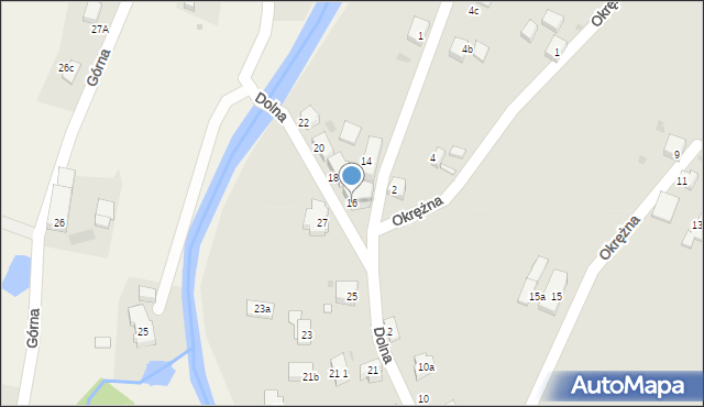 Stronie Śląskie, Dolna, 16, mapa Stronie Śląskie