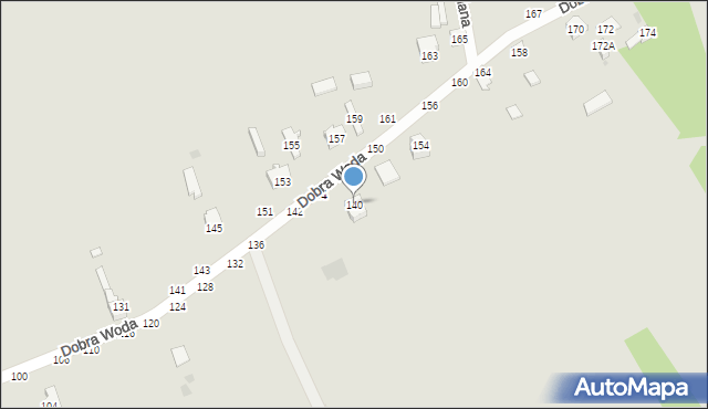 Sulejów, Dobra Woda, 140, mapa Sulejów