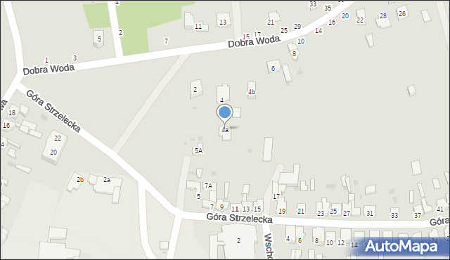 Sulejów, Dobra Woda, 4a, mapa Sulejów