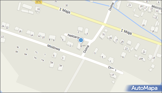Tarczyn, Dolna, 6, mapa Tarczyn