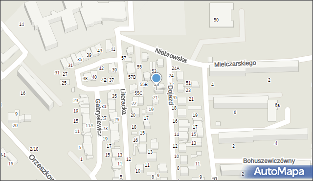 Tomaszów Mazowiecki, Dojazd, 23, mapa Tomaszów Mazowiecki