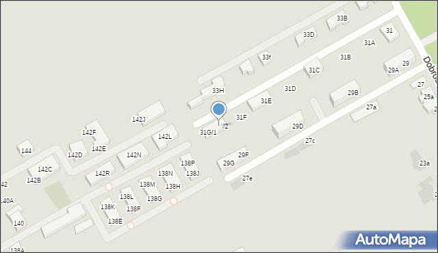 Warszawa, Dobrodzieja, 31G/2, mapa Warszawy