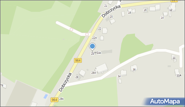 Wieliczka, Dobczycka, 24, mapa Wieliczka