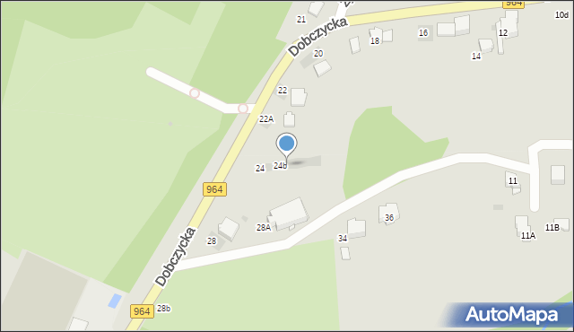 Wieliczka, Dobczycka, 24c, mapa Wieliczka