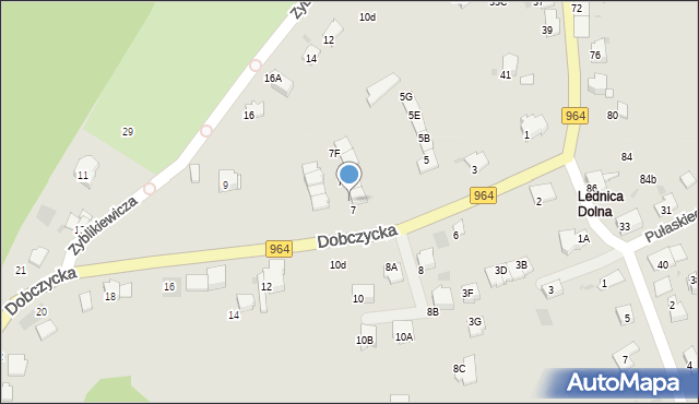 Wieliczka, Dobczycka, 7A, mapa Wieliczka