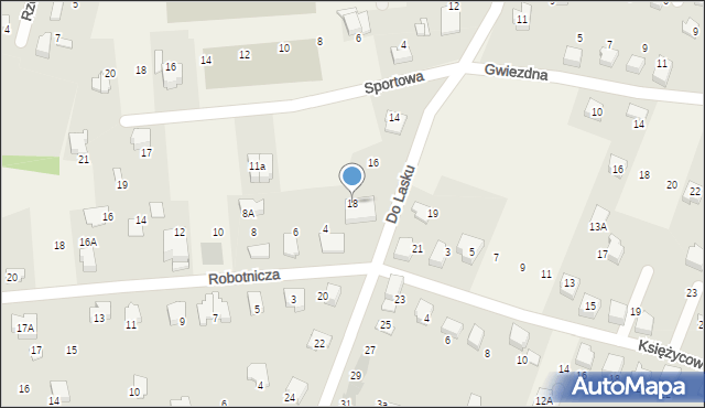 Wilkowice, Do Lasku, 18, mapa Wilkowice