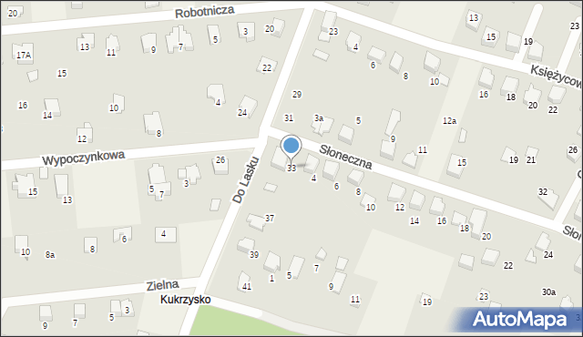 Wilkowice, Do Lasku, 33, mapa Wilkowice