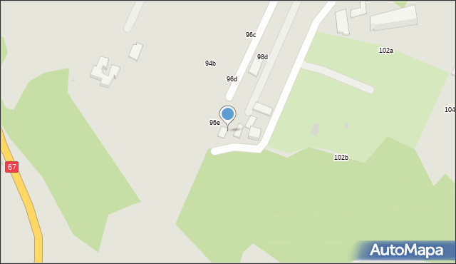 Włocławek, Dobrzyńska, 98b, mapa Włocławka