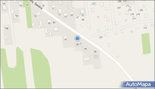 Wola Karczewska, Doliny Świdra, 94, mapa Wola Karczewska