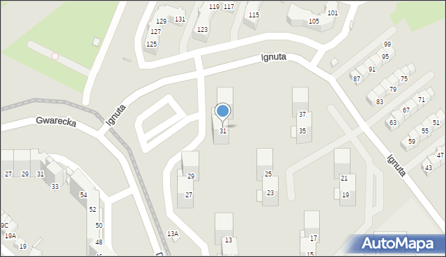 Wrocław, Dokerska, 31, mapa Wrocławia